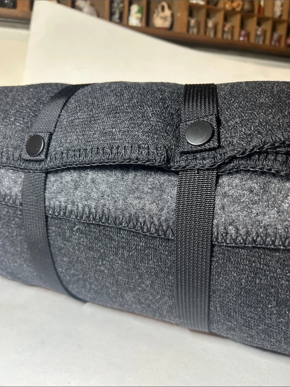 NEW Smartwool Hudson Trail Blanket - Dark Charcoal